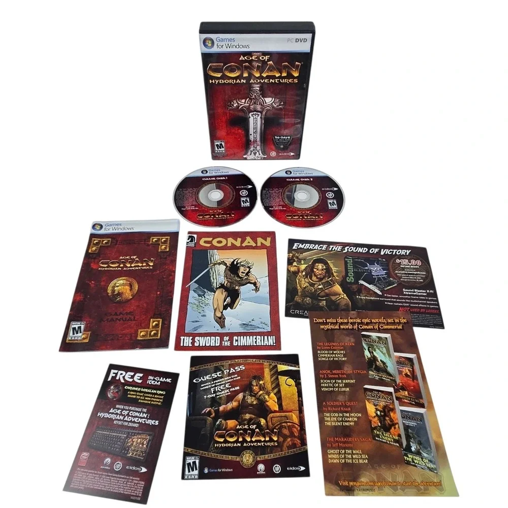 Mixed Lot Of 5 PC Video Games Y2K Era All CIB w NICE Discs WOWC Star Wars + More